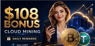 BM Blockchain Launches Free Cloud Mining Service for BTC, XRP, DOGE, and ETH Holders —Daily Rewards of $7,777 or More Cloud Mining